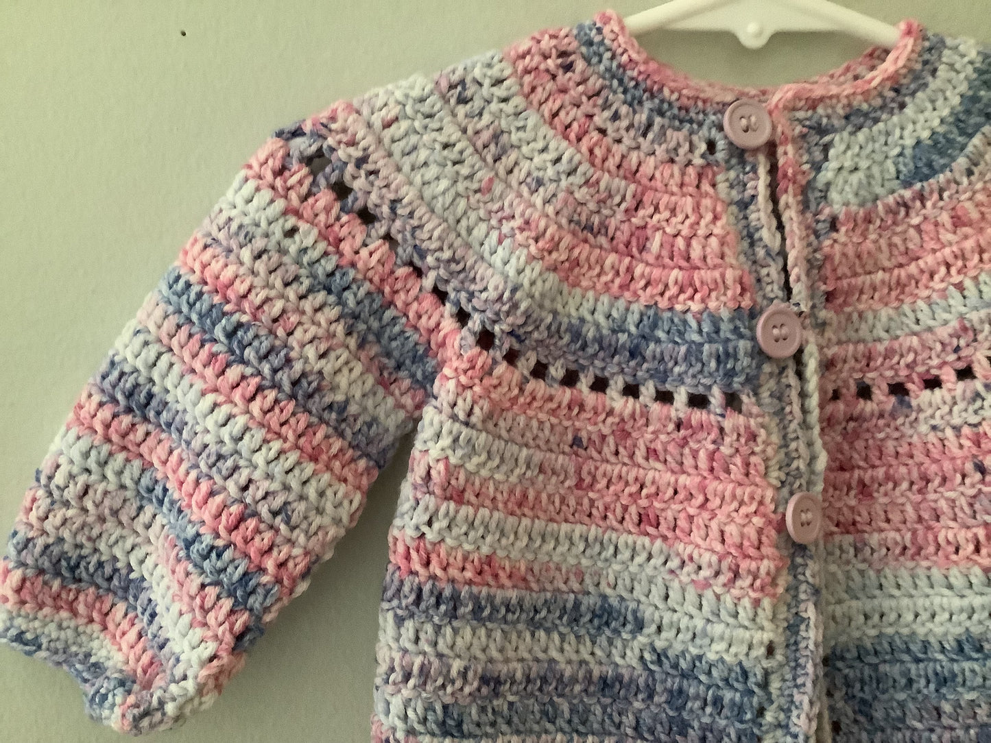 Pink Stripes Cardigan