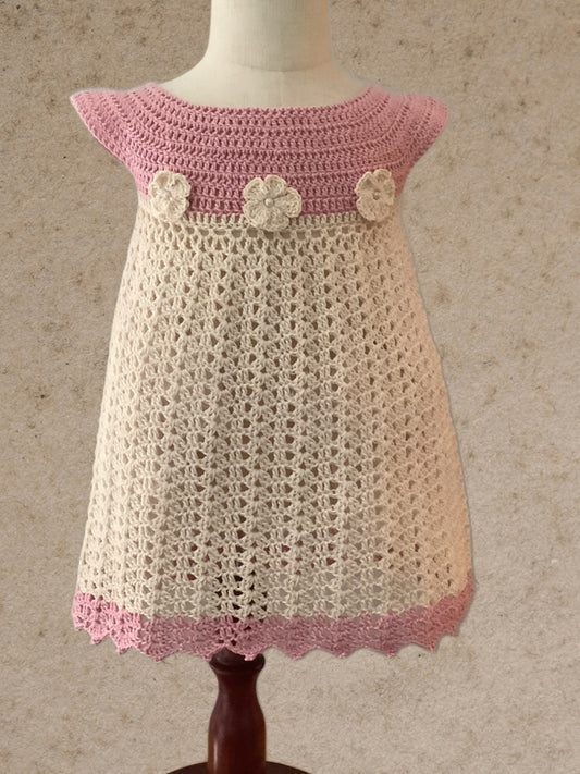 Rose and Ivory Dress
