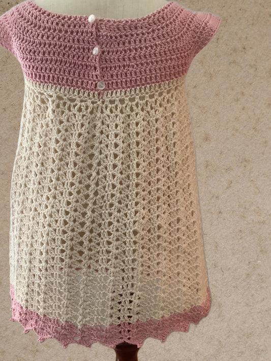 Rose and Ivory Dress