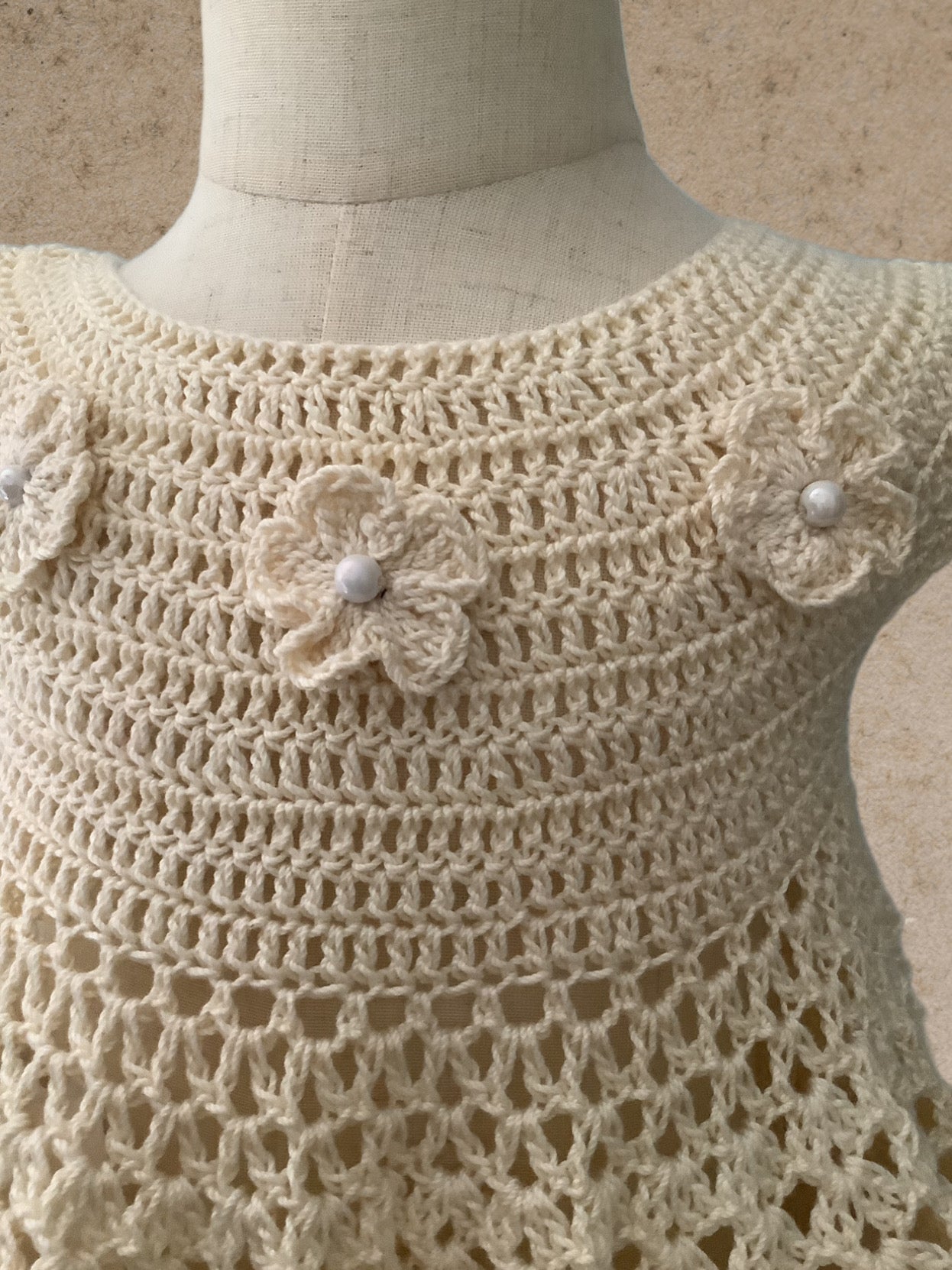 Girl’s Crochet Dress